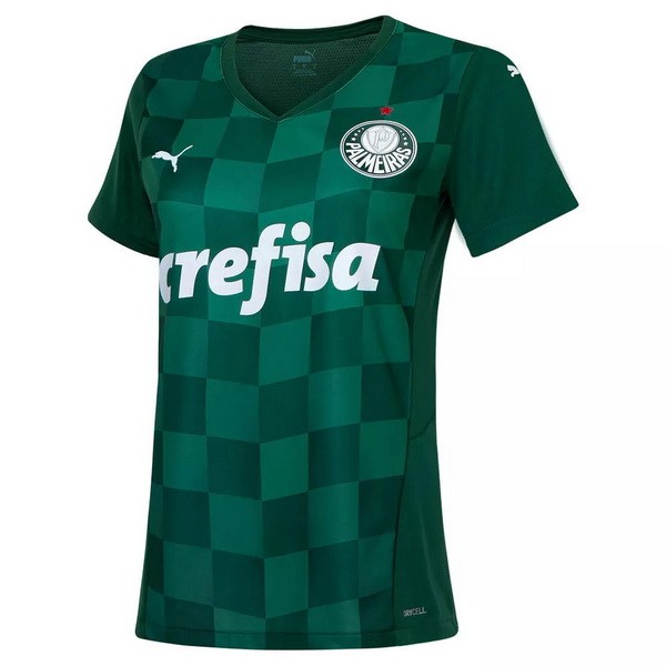 Maillot Football Palmeiras Domicile Femme 2021-22 Vert